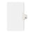 Kleer-Fax, Inc. Index Dividers,Number 43,Side Tab,1/25 Cut,Letter,25/ST,WE
