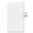 Kleer-Fax, Inc. Index Dividers,Number 45,Side Tab,1/25 Cut,Letter,25/ST,WE