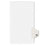 Kleer-Fax, Inc. Index Dividers,Number 58,Side Tab,1/25 Cut,Letter,25/ST,WE
