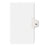 Kleer-Fax, Inc. Index Dividers,Number 59,Side Tab,1/25 Cut,Letter,25/ST,WE