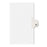 Kleer-Fax, Inc. Index Dividers,Number 87,Side Tab,1/25 Cut,Letter,25/ST,WE
