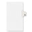 Kleer-Fax, Inc. Index Dividers,Number 95,Side Tab,1/25 Cut,Letter,25/ST,WE