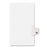 Kleer-Fax, Inc. Index Dividers,Number 98,Side Tab,1/25 Cut,Letter,25/ST,WE