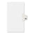 Kleer-Fax, Inc. Index Dividers,Number 46,Side Tab,1/25 Cut,Letter,25/PK,WE