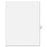 Kleer-Fax, Inc. Index Dividers,Letter P,1/26 Cut,Side Tabs,Letter,25/PK,WE