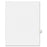 Kleer-Fax, Inc. Index Dividers,Letter S,1/26 Cut,Side Tabs,Letter,25/PK,WE