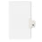 Kleer-Fax, Inc. Index Dividers,Number 56,Side Tab,1/25 Cut,Letter,25/PK,WE