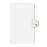 Kleer-Fax, Inc. Index Dividers,Number 61,Side Tab,1/25 Cut,Letter,25/PK,WE