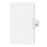 Kleer-Fax, Inc. Index Dividers,Number 63,Side Tab,1/25 Cut,Letter,25/ST,WE