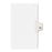Kleer-Fax, Inc. Index Dividers,Number 65,Side Tab,1/25 Cut,Letter,25/ST,WE