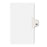 Kleer-Fax, Inc. Index Dividers,Number 86,Side Tab,1/25 Cut,Letter,25/PK,WE