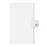 Kleer-Fax, Inc. Index Dividers,Number 87,Side Tab,1/25 Cut,Letter,25/PK,WE