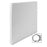 Business Source Standard View Binder, 1/2"Capacity, 8-1/2"x11", White