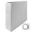 Business Source Standard View Binders, 3"Capacity, 8-1/2"x11", White