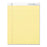 Business Source Pad,Micro-Perforated,Legal Rld,50 Sh,8-1/2"x11-3/4",Canary