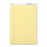 Business Source Pad,Micro-Perforated,Legal Rld,50 Sheets,8-1/2"x14",Canary