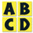 Carson-Dellosa Publishing Quick Stick Letters, Self-adhesive, 3"x3", 45/PK, Black
