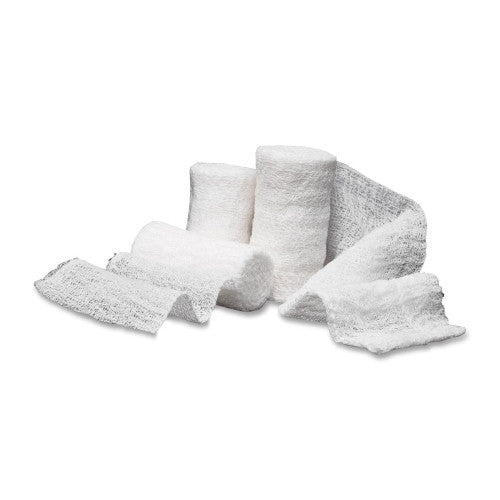 Medline Industries, INC. Gauze Bandage Roll, Six-Ply, 4-1/2"x,4 Yards, 100/BX, White