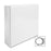 Business Source View Binder, w/ 2 Inside Pockets, 3" Capacity, White