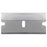 Sparco Products Single Edge Blade, Individually Wrapped, 100/BX, Silver