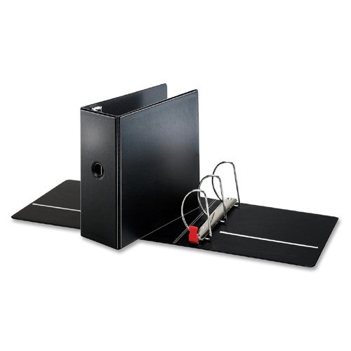 Cardinal Brands, Inc D-Ring Binder, 5" Capacity, 11"x8-1/2", Black