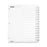 Cardinal Brands, Inc One Step Index System, Numbered 1-15, 15 Tabs, Clear