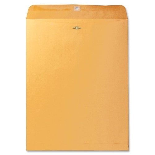 Business Source Clasp Envelopes,28 lb.,12"x15-1/2",100/BX,Brown Kraft