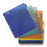 Business Source Poly Index Dividers, Double Pocket, 8-Tab, 8-1/2"x11", Multi