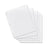 Business Source Binder Pockets, Poly, H/20 Shts, 8-1/2"x11", 5/PK, Clear