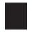 Pacon Corporation Poster Board,Coated,Fade Resistant,28"x22",25/CT,Black