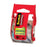 3M Commercial Office Supply Div. Packing Tape w/Reusable Disp, 2"x22.2 Yds., 6 Roll/PK, CL