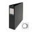 Business Source Round Ring Binder,w/Label Holder,2" Cap.,11"x8-1/2",BK