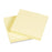 Avery Consumer Products Layflat Sticky-Notes, 3"x3", 24PD/PK, Yellow