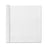Business Source Report Covers, Clear Front, 1/2" Cap, 8-1/2"x11", 25/BX, WE