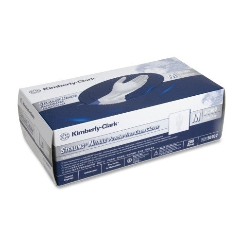 Kimberly-Clark Exam Gloves, Sterile, Latex-Free, Med, 200/BX, LGY