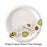 Dixie Foods Plates, Heavy Weight, 6-7/8", 125/PK, Pathways/White