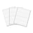 C-Line Products, Inc. Name Tents w/Holders, Inkjet/Laser, 8-1/2"x11", 50/BX, White