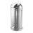 Genuine Joe Push Receptacle, Spring Loaded Door, 12 Gal., STST
