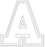 Iron-On Letters & Numbers 1-3/4" Collegiate-White