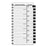At-A-Glance Telephone/Address Refill, Tabbed