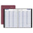 Professional Weekly Appointment Book,Jan-Dec, Burgundy