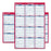 Erasable Wall Calendar- 2-Sided 24"x36"