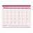 At-A-Glance Monthly Fashion Desk Pads, Jan-Dec, 1PPM, 22"x17", Rose