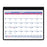 Monthly Desk/Wall Calendar, Sep-Dec