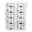 Anglers Company Ltd. Business Card Binder Pages,100 Card Cap,11"x8-1/2",5/PK,CL