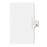Avery Consumer Products Numeric Divider, "16", Side Tab, 11"x8-1/2", 25/PK, White