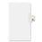 Avery Consumer Products Numeric Divider, "20", Side Tab, 11"x8-1/2", 25/PK, White