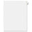 Avery Consumer Products Numeric Divider, "26", Side Tab, 11"x8-1/2", 25/PK, White