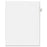 Avery Consumer Products Numeric Divider, "29", Side Tab, 11"x8-1/2", 25/PK, White