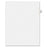 Avery Consumer Products Numeric Divider, "30", Side Tab, 11"x8-1/2", 25/PK, White